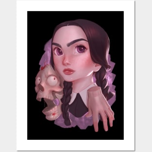 Wednesday Addams Posters and Art